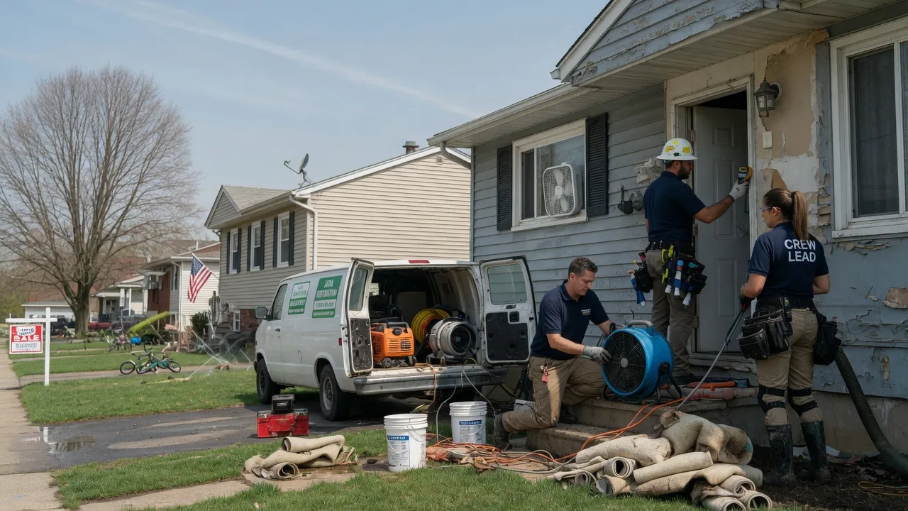 Flood Cleanup in Bath, IL near me