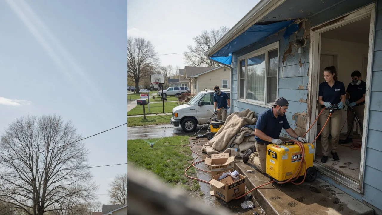 Basement Flood Cleanup in Bath, IL near me